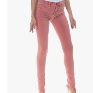NEW Women's Juniors Hudson Jeans NICO Mid Rise Super Skinny Coloured Jeans (25)